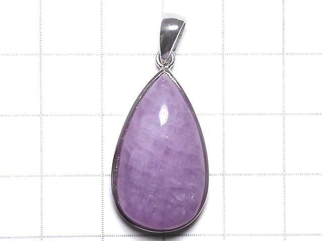 [Video][One of a kind] Nigerian Kunzite AAA- Pendant Silver925 NO.22