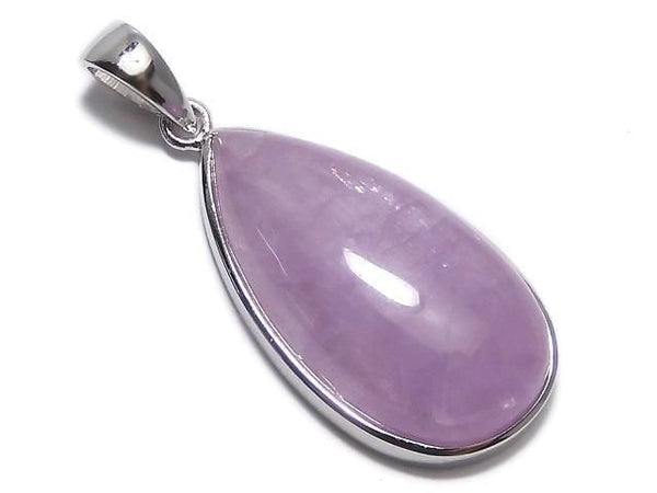 [Video][One of a kind] Nigerian Kunzite AAA- Pendant Silver925 NO.24
