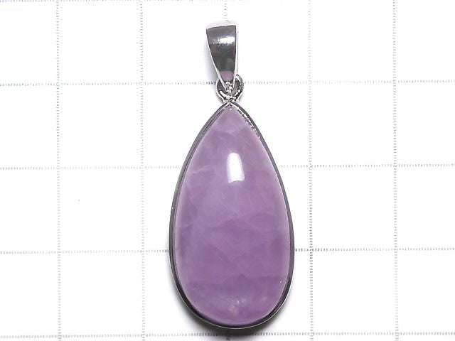 [Video][One of a kind] Nigerian Kunzite AAA- Pendant Silver925 NO.24