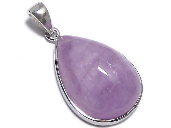 [Video][One of a kind] Nigerian Kunzite AAA- Pendant Silver925 NO.26
