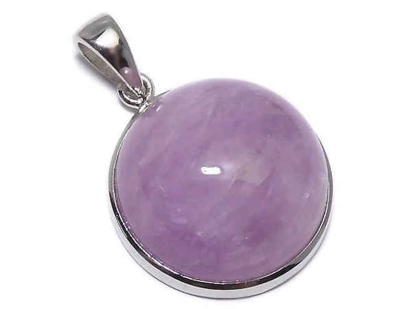 [Video][One of a kind] Nigerian Kunzite AAA- Pendant Silver925 NO.27