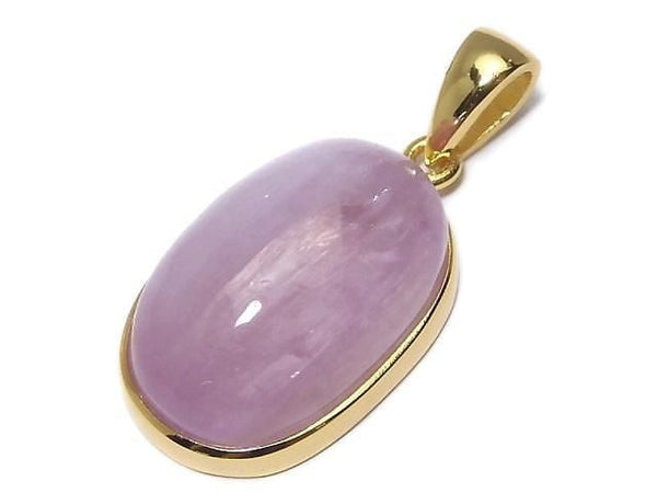 [Video][One of a kind] Nigerian Kunzite AAA- Pendant 18KGP NO.28