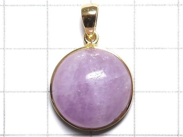[Video][One of a kind] Nigerian Kunzite AAA- Pendant 18KGP NO.29