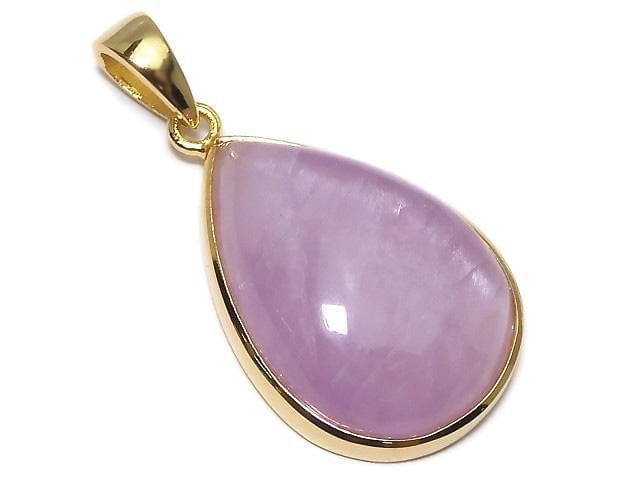[Video][One of a kind] Nigerian Kunzite AAA- Pendant 18KGP NO.31