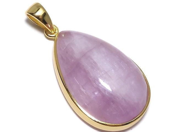 [Video][One of a kind] Nigerian Kunzite AAA- Pendant 18KGP NO.35