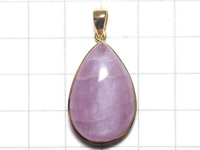 [Video][One of a kind] Nigerian Kunzite AAA- Pendant 18KGP NO.35