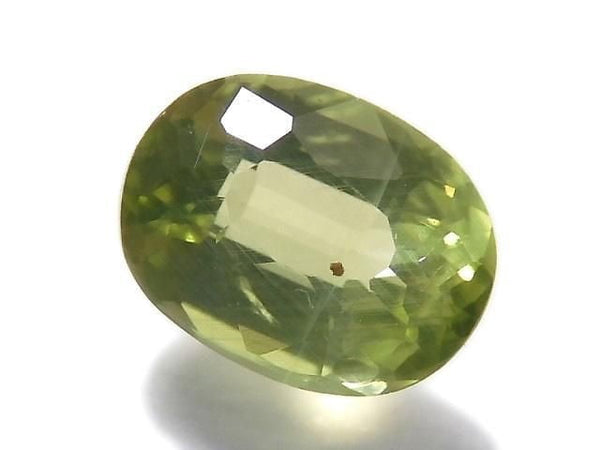 [Video][One of a kind] High Quality Green Enstatite Loose stone Faceted 1pc NO.53