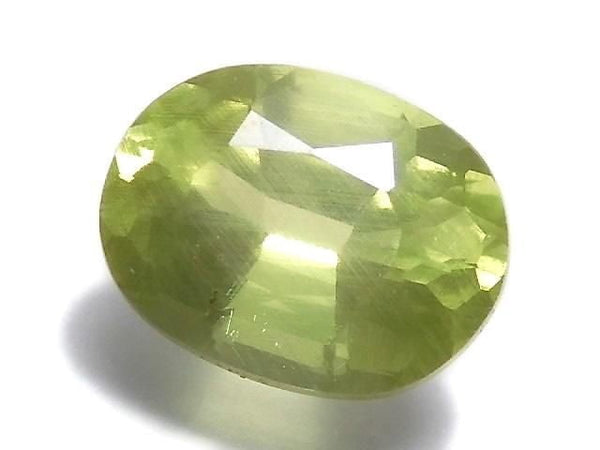 [Video][One of a kind] High Quality Green Enstatite Loose stone Faceted 1pc NO.58