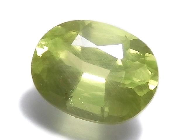 [Video][One of a kind] High Quality Green Enstatite Loose stone Faceted 1pc NO.58