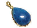 [Video][One of a kind] Blue Apatite AAA- Pendant 18KGP NO.51