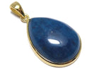 [Video][One of a kind] Blue Apatite AAA- Pendant 18KGP NO.52
