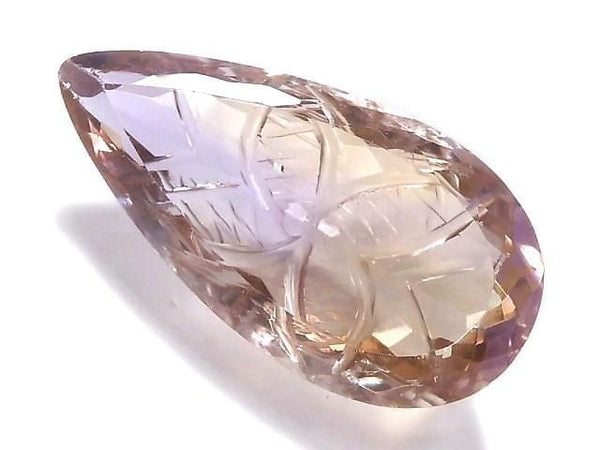 [Video][One of a kind] High Quality Ametrine AAA- Loose stone Carved Faceted 1pc NO.25