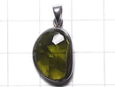 [Video][One of a kind] High Quality Peridot AAA- Faceted Pendant Silver925 NO.56
