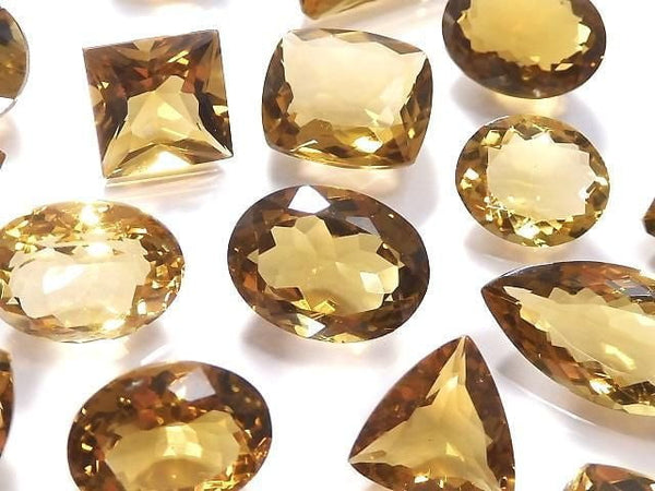 [Video][One of a kind] High Quality Beer Crystal Quartz AAA Loose stone Faceted 28pcs Set NO.21