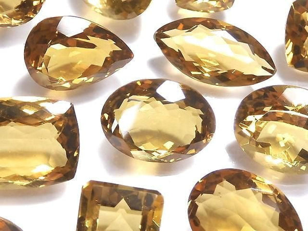 [Video][One of a kind] High Quality Beer Crystal Quartz AAA Loose stone Faceted 26pcs Set NO.23