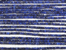 [Video] High Quality! Lapislazuli AAA- Faceted Button Rondelle 2x2x1mm 1strand beads (aprx.15inch/38cm)