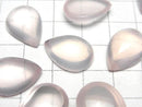 [Video] Star Rose Quartz AAA Pear shape Cabochon 18x13mm 1pc