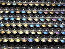 [Video]Aqua Crystal (Smelted Quartz) Round 12mm 1strand beads (aprx.14inch/35cm)
