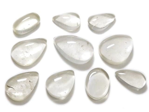 [Video][One of a kind] Libyan Desert Glass Cabochon 10pcs Set NO.102