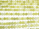 [Video] Olive Jade Star 6x6mm 1strand beads (aprx.14inch/35cm)