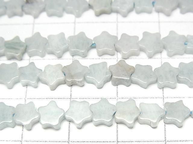 [Video] Amazonite AA Star 6x6mm 1strand beads (aprx.14inch/35cm)