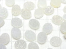 [Video] Druzy Agate Oval Cabochon 10x8mm AB Coating 3pcs