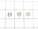 Silver925 Earnuts No coating 5pairs