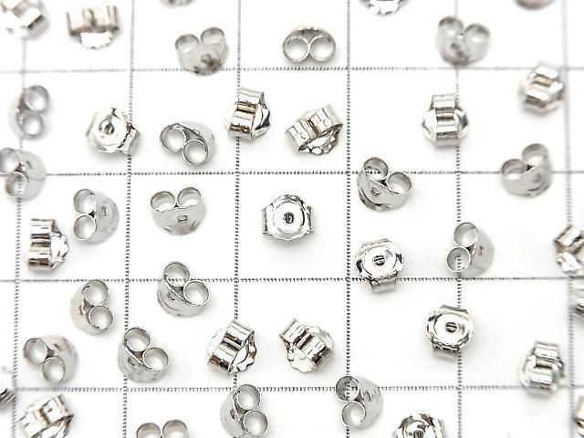 Silver925 Earnuts Rhodium Plated 5pairs