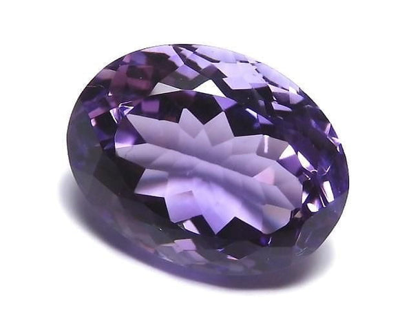 [Video][One of a kind] High Quality Amethyst AAA Loose stone Faceted 1pc NO.34