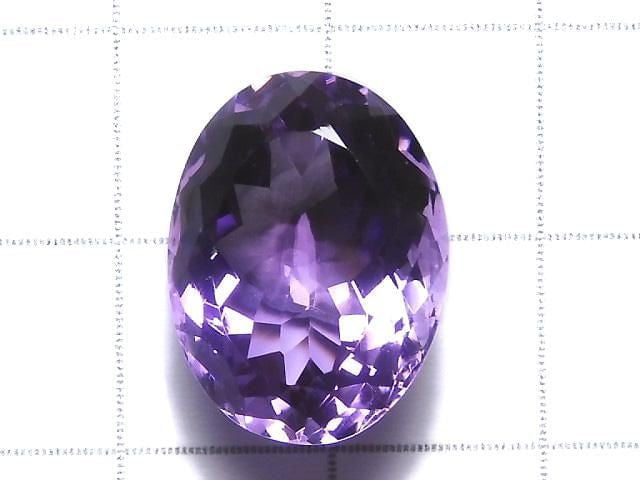 [Video][One of a kind] High Quality Amethyst AAA Loose stone Faceted 1pc NO.34