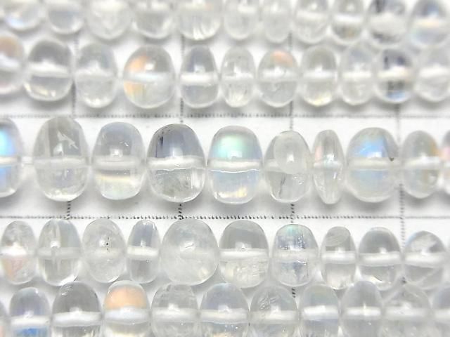 [Video]High Quality Andesine Labradorite AA++ Rondelle half or 1strand beads (aprx.15inch/38cm)