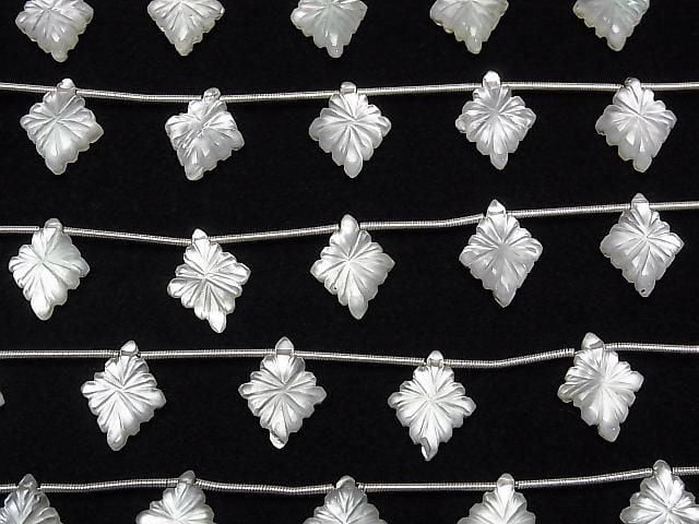 [Video] Yellow Shell x Crystal AAA Rosenji Carving 1strand (5pcs)