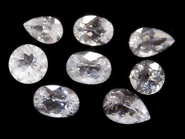 [Video][One of a kind] Phenakite Loose stone Faceted 8pcs set NO.46