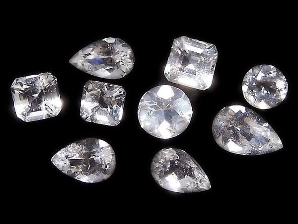 [Video][One of a kind] Phenakite Loose stone Faceted 9pcs set NO.48