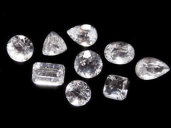 [Video][One of a kind] Phenakite Loose stone Faceted 9pcs set NO.49