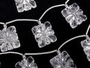 [Video]High Quality Crystal AAA Carved Rectangle [Double Hole] 1strand (5pcs)