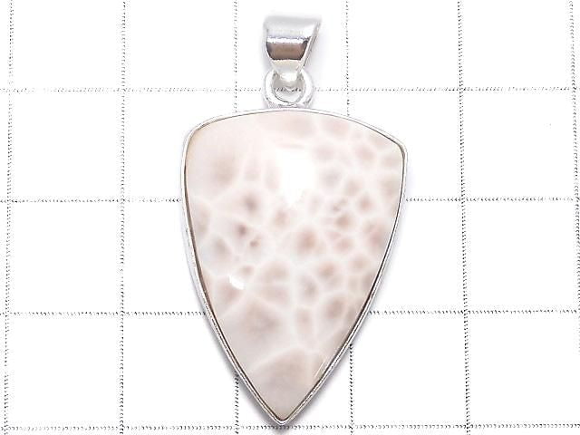 [Video][One of a kind] Thomsonite Pendant Silver925 NO.208