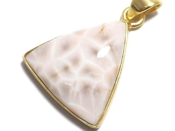 [Video][One of a kind] Thomsonite Pendant 18KGP NO.214