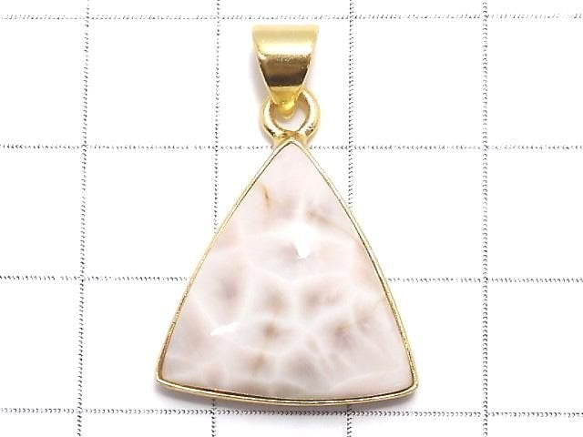 [Video][One of a kind] Thomsonite Pendant 18KGP NO.214