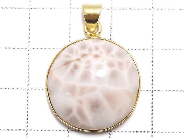 [Video][One of a kind] Thomsonite Pendant 18KGP NO.220