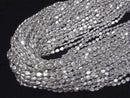 [Video]Shell Pearl Silver Vertical Hole Pear shape 6x5x3mm 1strand beads (aprx.15inch/38cm)