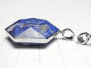 [Video] Lapislazuli AA Hexagram Pendant 32x29mm Silver925 1pc