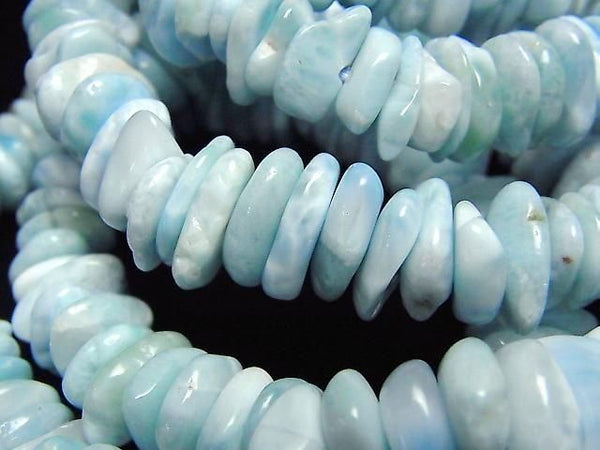 [Video]Larimar Pectolite AAA- Chips (Small Nugget) Bracelet