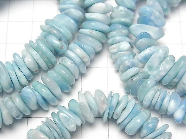 [Video]Larimar Pectolite AAA- Chips (Small Nugget) Bracelet