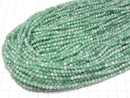 [Video]High Quality! Brazilian Emerald AAA- Faceted Round 3.5mm half or 1strand beads (aprx.15inch/37cm)