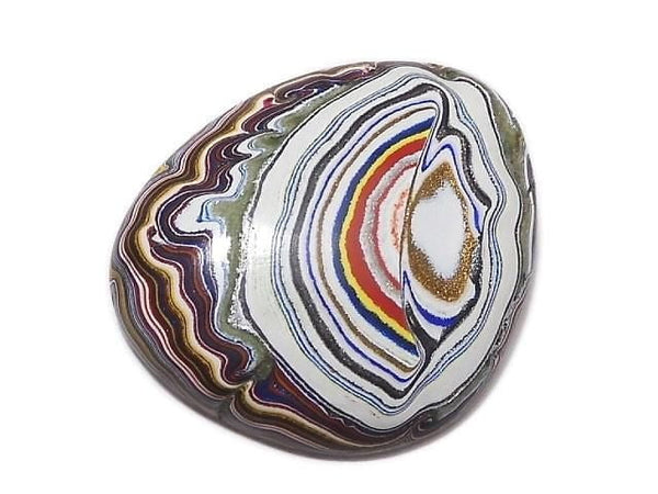 [Video][One of a kind] American Fordite Cabochon 1pc NO.2