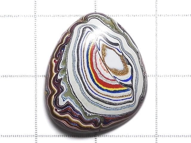 [Video][One of a kind] American Fordite Cabochon 1pc NO.2