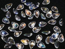 [Video]High Quality Andesine Labradorite AAAA Loose stone Pear shape Faceted 6x4mm 1pc