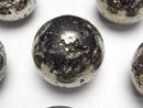 [Video] Golden Pyrite Sphere, Round 40mm-47mm 1pc
