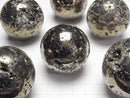 [Video] Golden Pyrite Sphere, Round 40mm-47mm 1pc